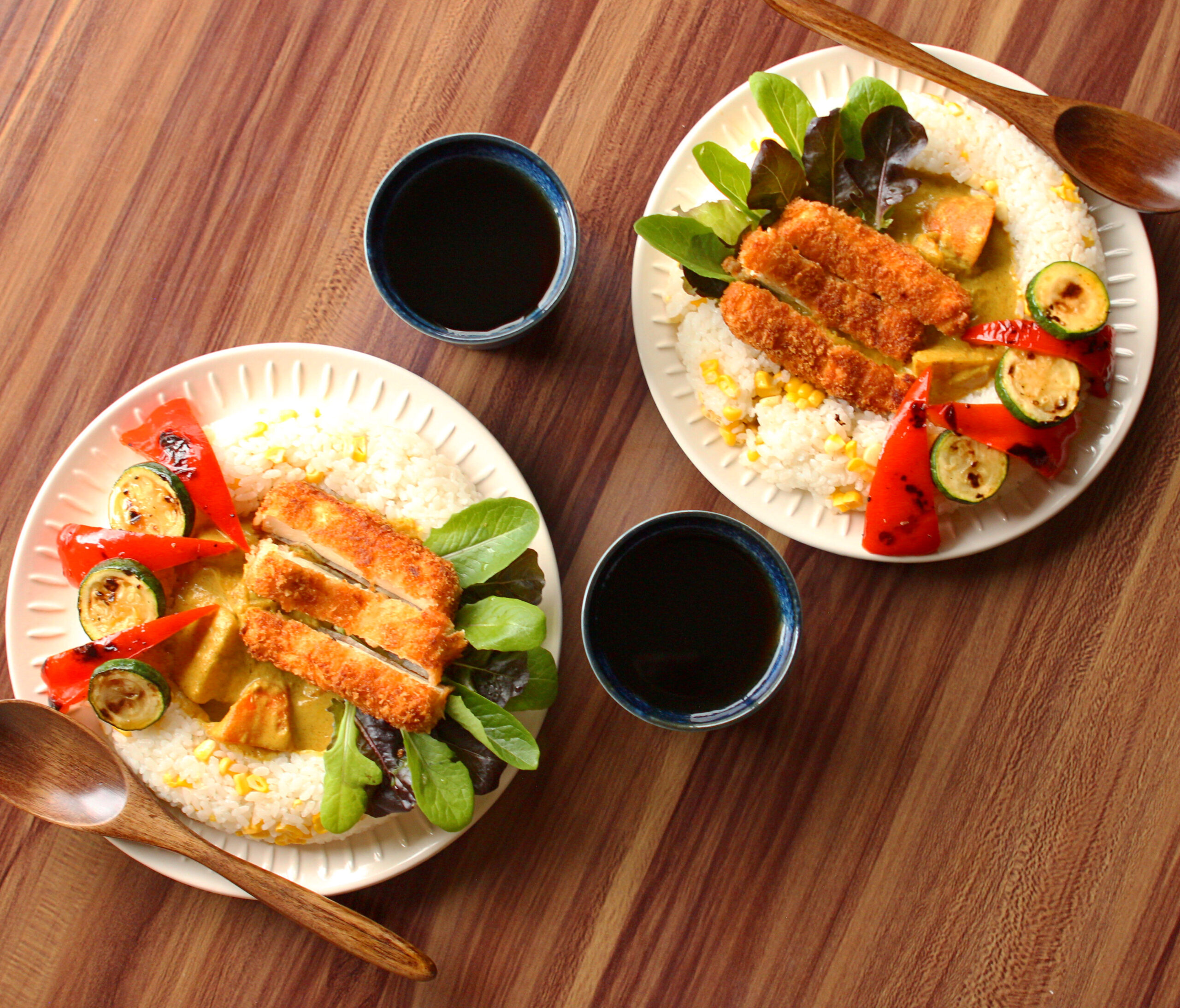 Vegan Katsu Coconut Curry