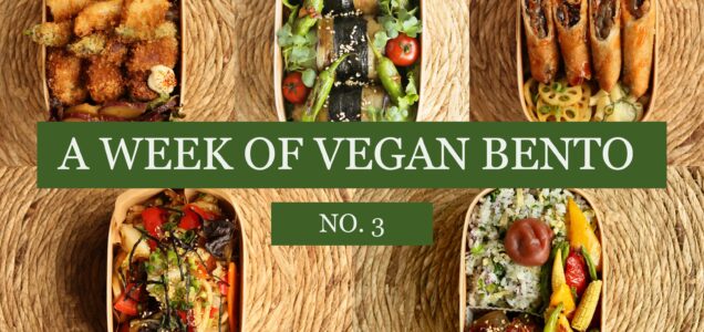 A WEEK OF VEGAN BENTO NO.3