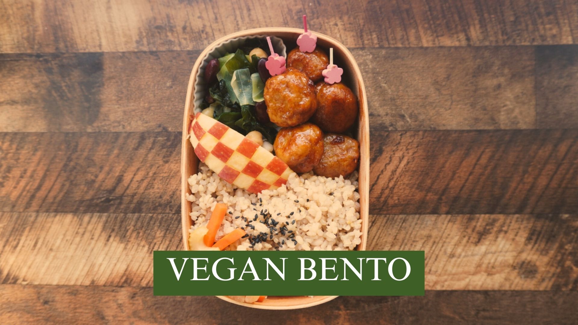 POTATO BALLS SKEWERS BENTO